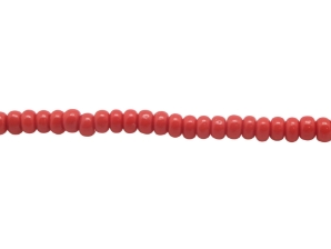 11/0 Seedbead Opaque Medium Red (500 g bag) glass beads
