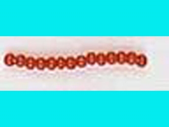 11/0 Seedbead Opaque Medium Dark Red (500 g bag) glass beads