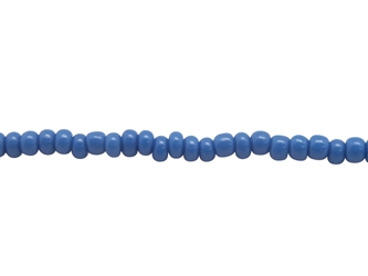 11/0 Seedbead Opaque Medium Blue (500 g bag) glass beads