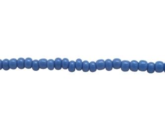 11/0 Seedbead Opaque Medium Blue (500 g bag) glass beads
