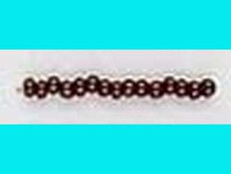 11/0 Seedbead Opaque Dark Brown (500 g bag) glass beads