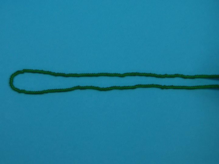 11/0 Seedbead Translucent Medium Green (500 g bag) glass beads