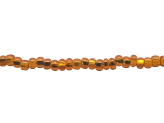 11/0 Square Hole Silver-lined Brown (500 g bag) glass beads
