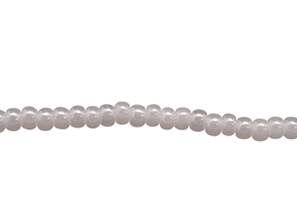 11/0 Seedbead Opaque Pearl White (500 g bag) glass beads