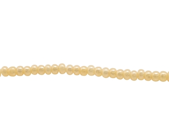 11/0 Seedbead Opaque Pearl Ivory (500 g bag) glass beads