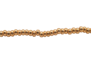 11/0 Seedbead Metallic Gold (500 g bag) glass beads