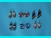 Zulu Beaded Earrings - 680-40 (Y2L)