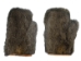 Rabbit Fur Massage Mitt: Bunny Brown - 696-9BB-S (Y1LRE)