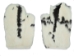 Rabbit Fur Massage Mitt: Spotted - 696-9SP-S (Y1XC04)