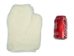 Rabbit Fur Massage Mitt: White - 696-9WH-S (Y1XC05)