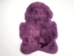 Dyed Icelandic Sheepskin: Shorn: Lavender: 90-100cm or 36" to 40" - 7-02LV-AS (Y2GRJ)