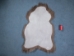 Dyed Icelandic Sheepskin: Taupe: 110-120cm or 44" to 48" - 7-20TP-AS (Y1LRT)