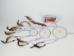 Navajo 5"/4"/3" Triplet Dreamcatcher with Glass Beads - 70-T5G (Y2HC15)
