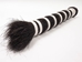Single Drawn Horse Tail Hair: Black: 27" to 30" (lb) - 702-BKTS27 (K22)