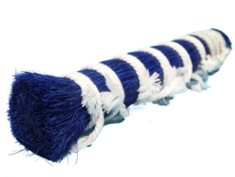 Dyed Horse Tail Hair: Double Drawn: 10-12": Blue (lb)  
