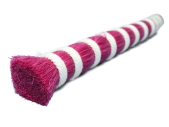 Dyed Horse Tail Hair: Double Drawn: 10" to 12": Pink (lb) 