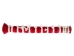 Dyed Horse Tail Hair: Double Drawn: 16" to 17": Pink (lb) - 702-DPKTD16 (Y1KRC)