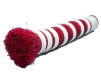 Dyed Horse Tail Hair: Double Drawn: 10" to 12": Red (lb) 