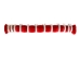 Dyed Horse Tail Hair: Double Drawn: 16" to 17": Red (lb) - 702-DRDTD16 (Y1KRE)