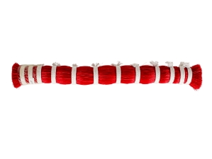 Dyed Horse Tail Hair: Double Drawn: 16" to 17": Red (lb) 