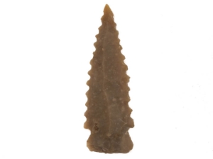 Jagged Edge Flint Arrowheads 
