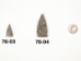 Flint Arrowheads - 76-03 (Y2KC07)