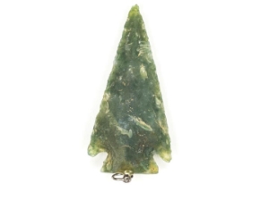 Flint Arrowhead with Bail 
