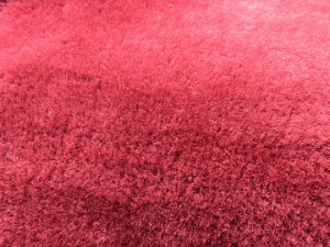 Dyed Australian Sheepskin Shearling: 1": Burgundy (sq ft) 