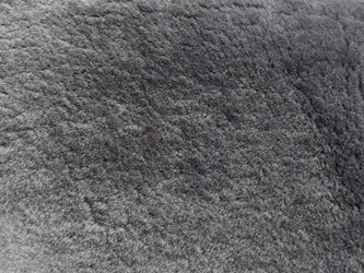Dyed Australian Sheepskin Shearling: 1": Gray (sq ft) 