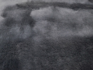 Dyed Australian Sheepskin Shearling: 1": Slate (sq ft) 