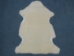 Australian Sheepskin Shearling: 0.75": Natural White:Alum Tanned (sq ft) - 78-11-W-0.75A (Y2M)