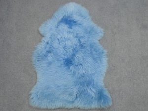 Dyed Australian Sheepskin: Blueberry: Assorted 