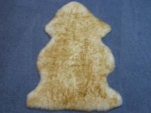 Dyed Australian Sheepskin: Brown Tip: Assorted 