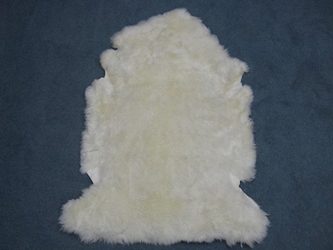 Australian Sheepskin: Bleached White: Assorted 