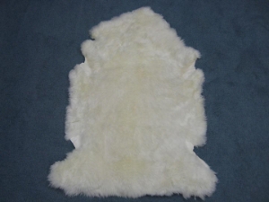 Australian Sheepskin: Bleached White: Assorted 
