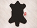 Sheepskin Teddy Bear Rug: Brown - 78-B704 (Y2G)