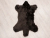 Sheepskin Teddy Bear Rug: Brown - 78-B704 (Y2GXX)