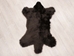 Sheepskin Teddy Bear Rug: Brown - 78-B704 (Y2G)