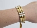 Iroquois 3-Row Bone Bracelet - 80-101 (Y2F)(Y2KC03)