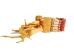 Iroquois 5-Row Bone Bracelet: Red 1 - 80-201-RD1 (Y2KC04)