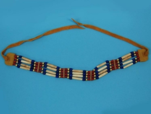 Iroquois 4-Row Bone Choker 