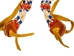 Iroquois Bone Yoke Necklace - 81-501 (Y1MC01)