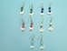 Iroquois Shell Fetish Earrings - 82-01 (G)
