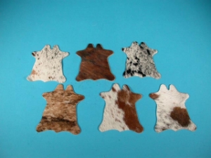 Cow Skin Coaster: Skin-Shaped 