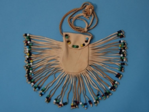 Deerskin Bead Bag 