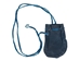 Top Grain Deerskin Medicine Bag: Small: Blue - 91-S-BL (Y2K)