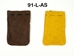 Top Grain Deerskin Medicine Bag: Assorted Colors: Large - 91-L-AS (Y2J)