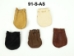Top Grain Deerskin Medicine Bag: Assorted Colors: Medium - 91-M-AS (Y2JC03)