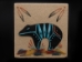 Unframed Navajo Sandpainting: 3" by 3" - 98-33 (Y2KC08)