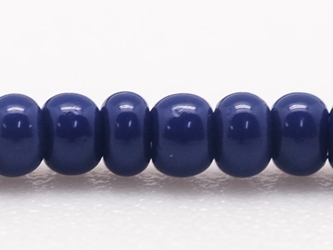 10/0 Seedbead Opaque Dark Royal Blue (500 g bag) glass beads
